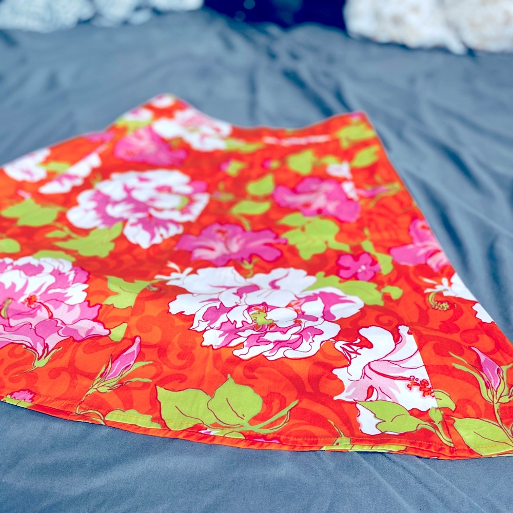 NWT! St. John’s Bay Petite floral print skirt